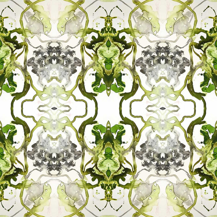 Green Beetles — Fabric