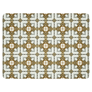 Golden Lattice - Luxe Throw