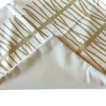 Artifact Gold Cream Velvet Pillow Pair