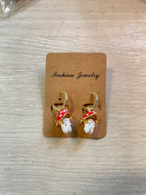Mushroom Huggie Hoop Earrings