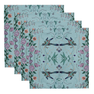 Birds of A Feather Aqua Napkins