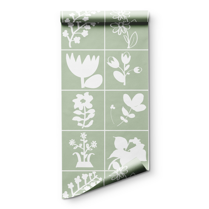 Bloom Blocks — Wallpaper