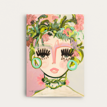 Blooming Within Chica - Canvas