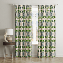 Citrus Blues Curtain Panel