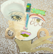 Peacemaker Chica 12" x 12" Collage