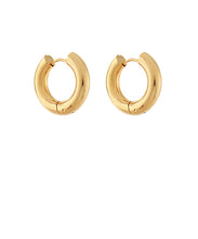 23mm Bold Stainless Steel Hoops - Gold