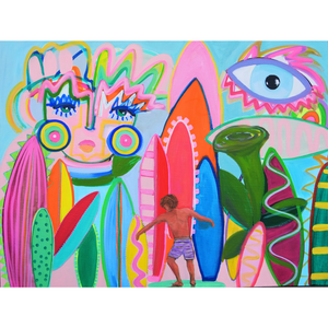 Eye-Land Time 30" x 40"