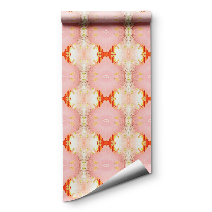 Floral Oranges — Wallpaper