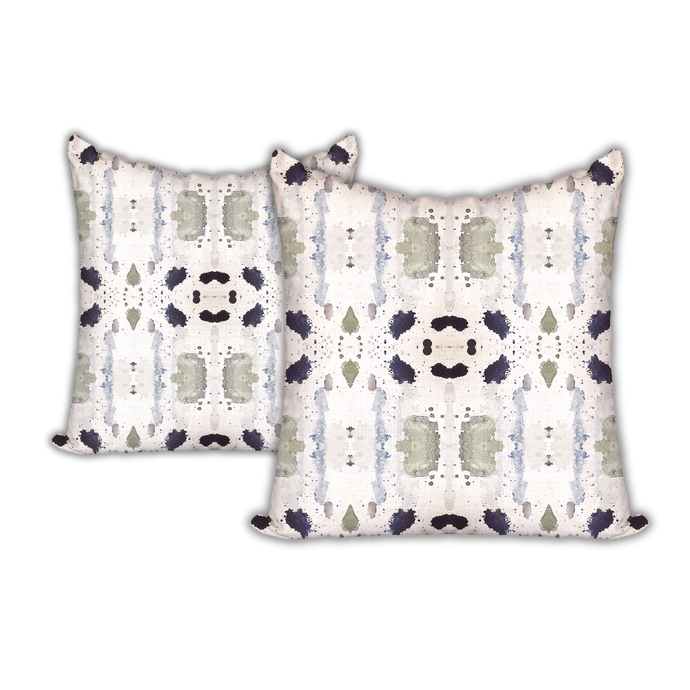 Mossy Blues Pillow Pair