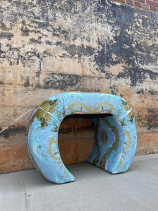 Sea Kelp Ottoman