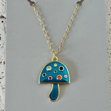 Small Mushroom Necklace
