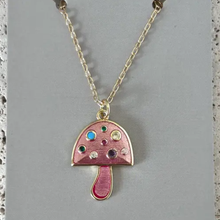 Small Mushroom Necklace