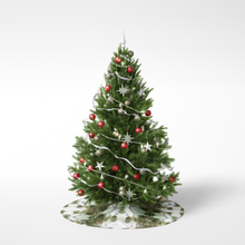 Jade Glitter Tree Skirt