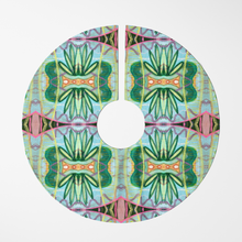 Ferns In Aqua Tree Skirt