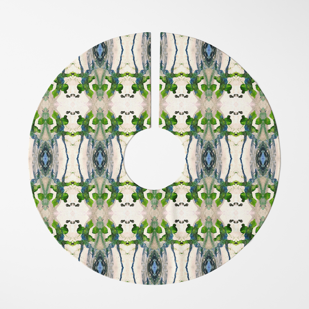 Citrus Blues Tree Skirt