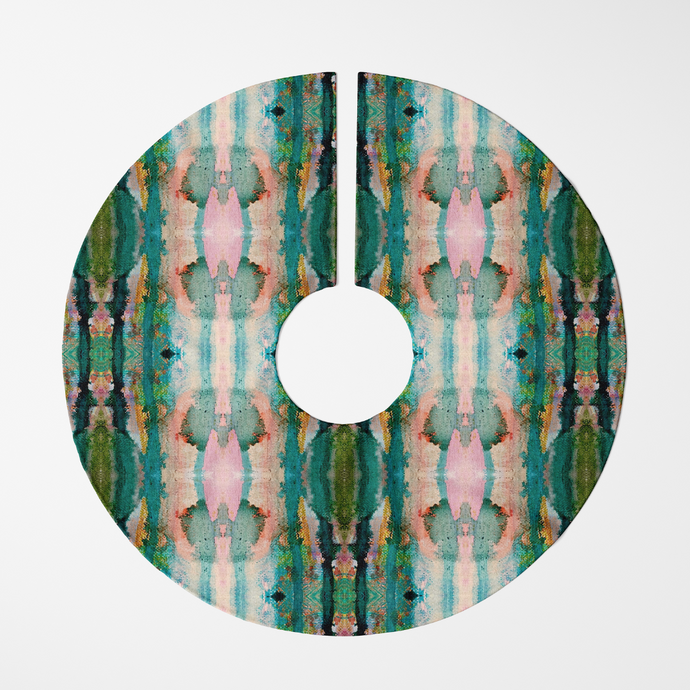 Watercolors Tree Skirt