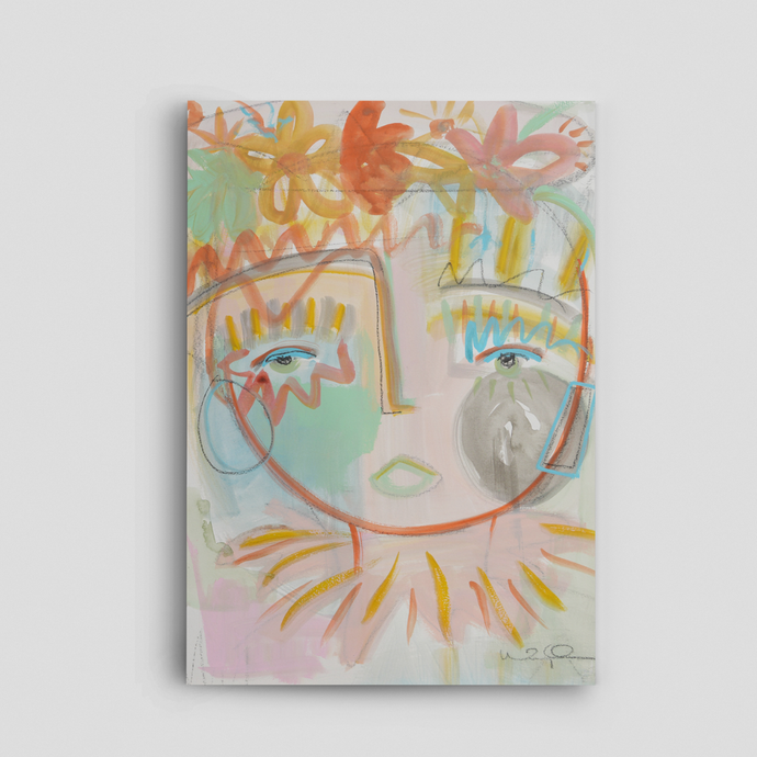 Wildflower Chica - Canvas