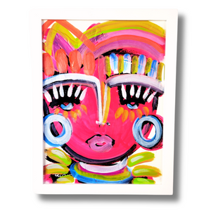 JUST ADDED - Barbie Baby Chica  - 9" x 12"
