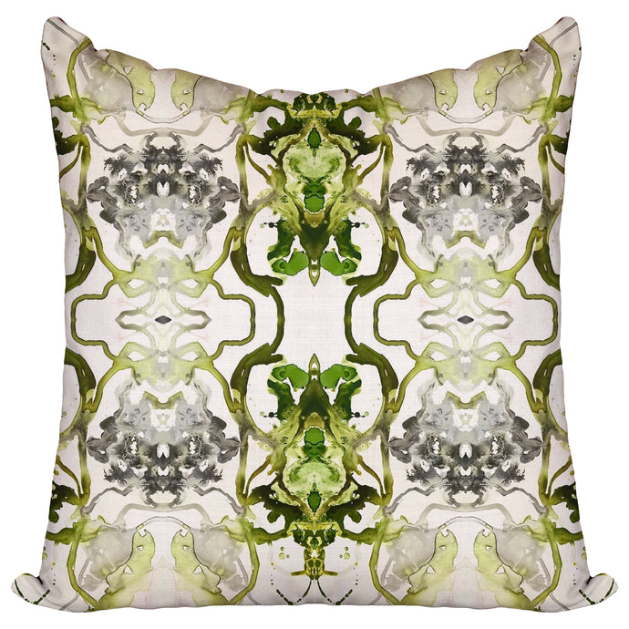 Green Beetles Pillow