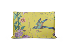 Birds of a Feather Lime — Pillow Cover