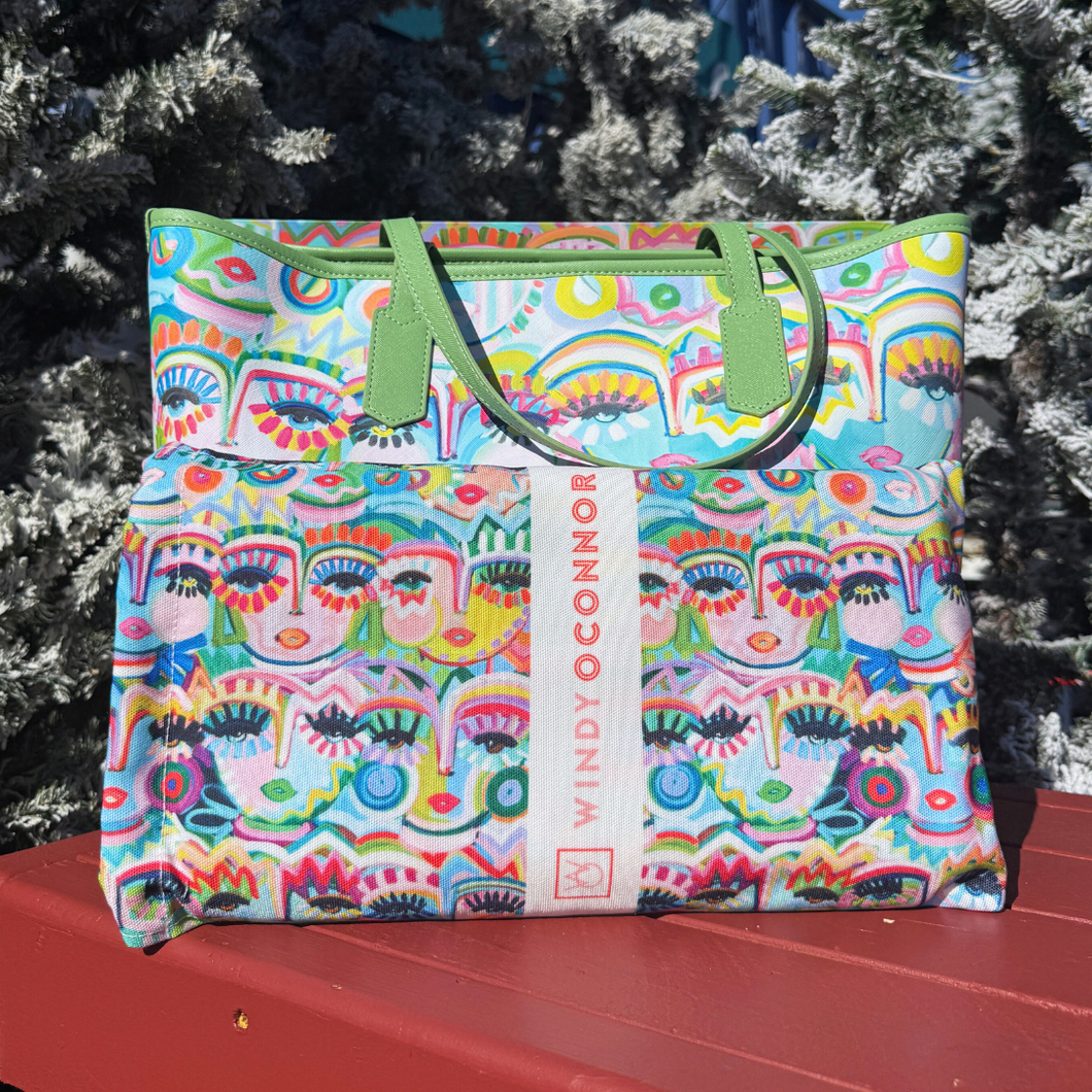 Travel Tote and Towel Gift Set