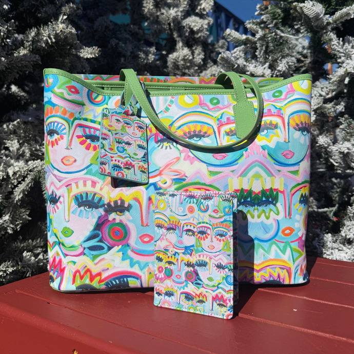 Travel Tote and Passport Gift Set