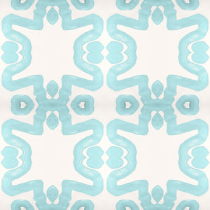 Lace Aqua - Pillow Cover