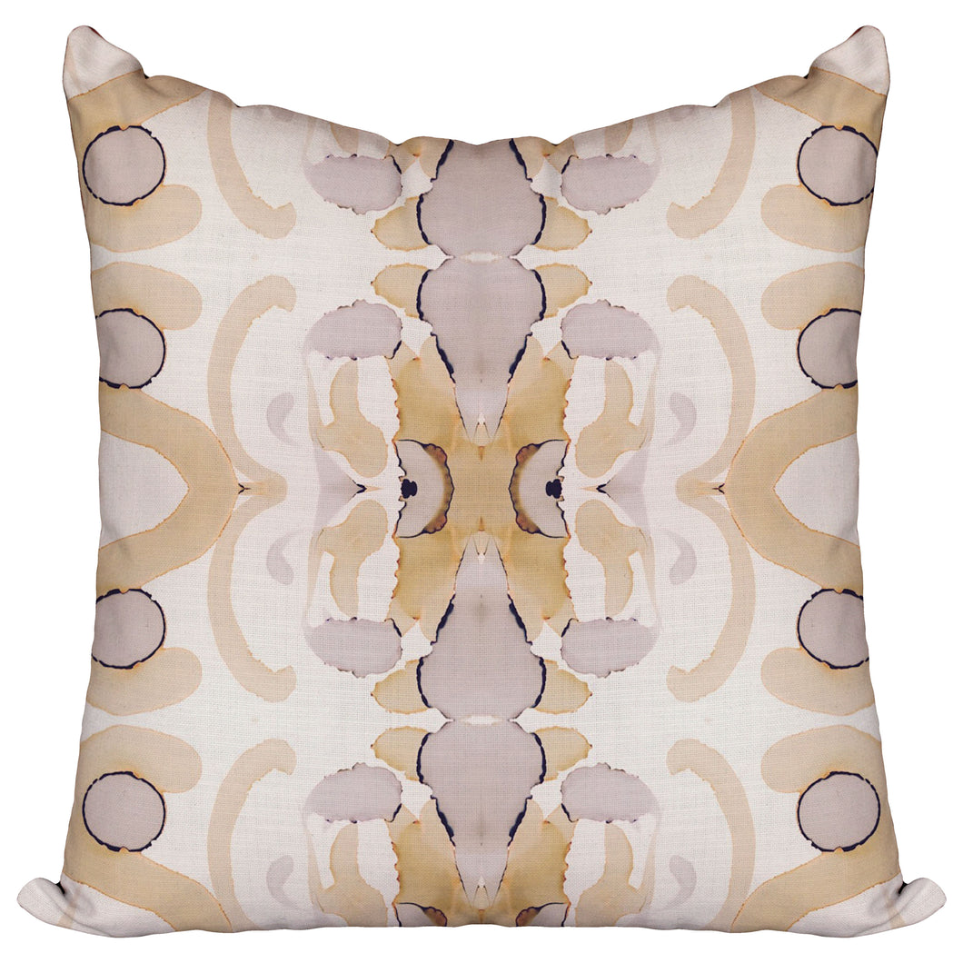 Greys and Lattes — Pillow Cover