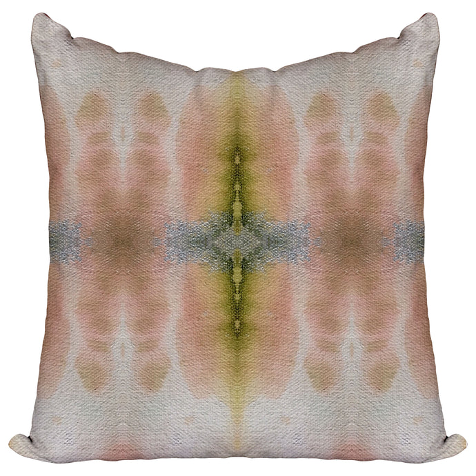 Pink Tie Dye — Cotton Linen Pillow