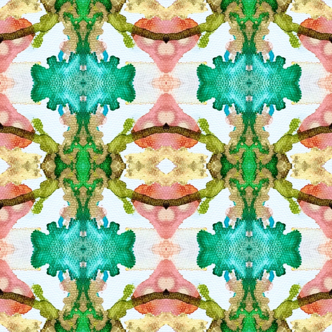 Rose Quartz & Emerald — Fabric