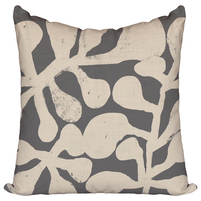 Sprouts Charcoal - Pillow Cover